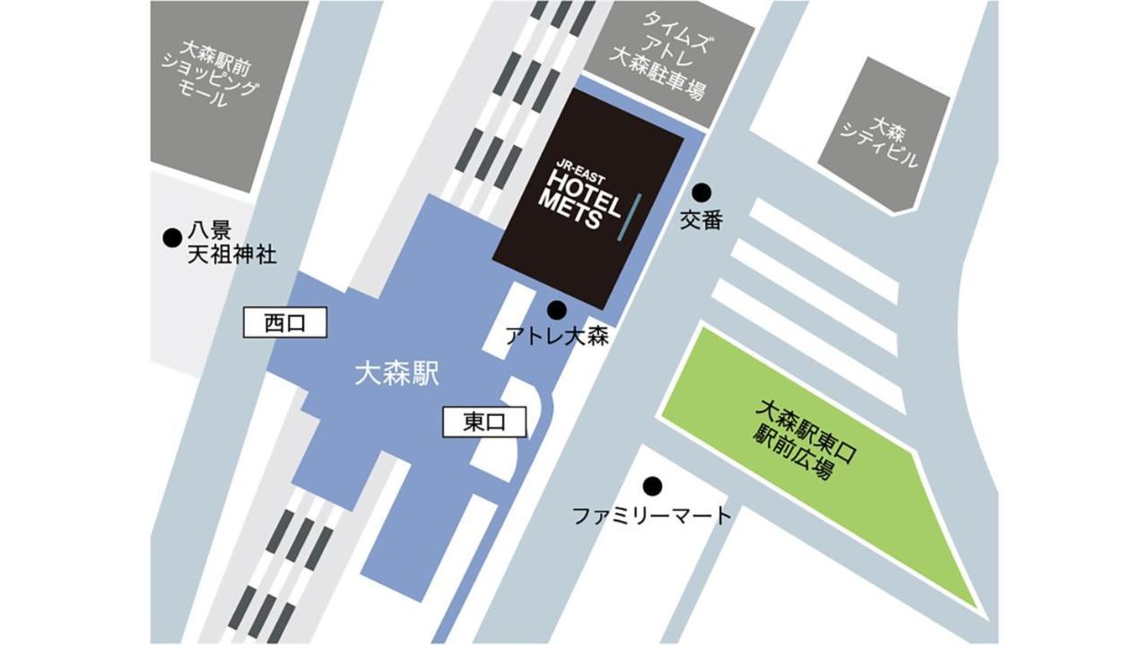 Jr-East Hotel Mets Omori Tokio Exterior foto